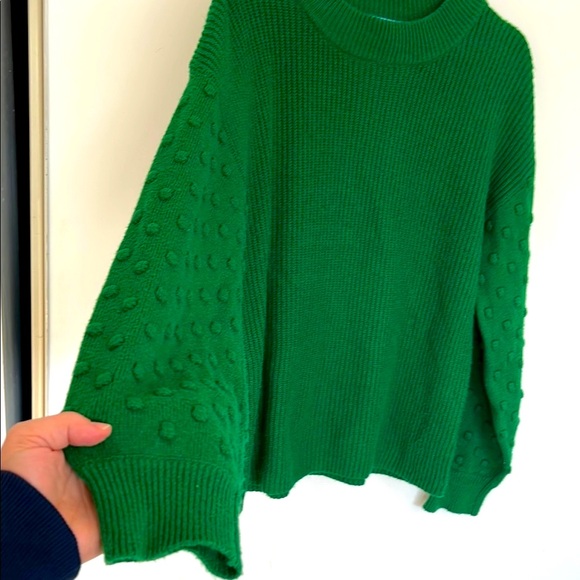 CeCe Emerald Textured Women's Sweater - Picture 3 of 5